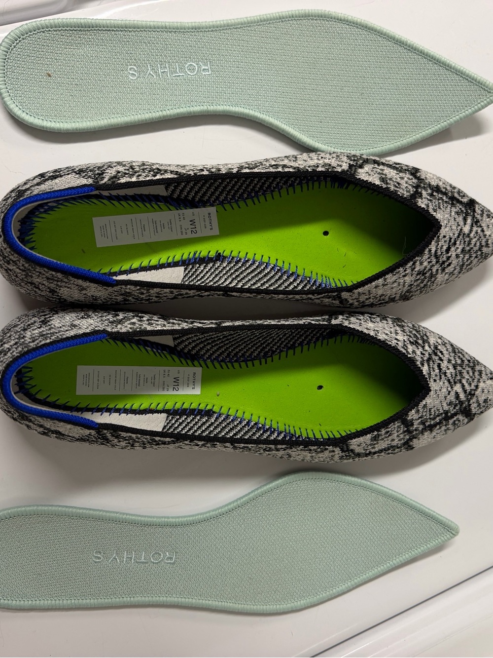 Rothy’s Size 12 Python Point - Picture 3 of 3